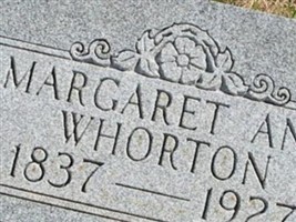 Margaret Ann Masters Whorton