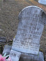 Margaret Ann Robinson Dew