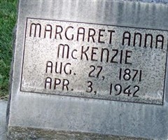 Margaret Anna McKenzie