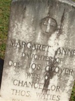 Margaret Anne Glover Waties Margaret Anne Glover Waties