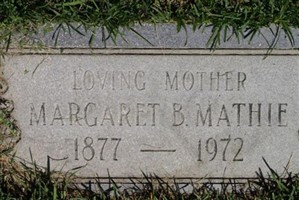 Margaret Berthene Westenskow Mathie