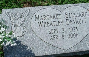 Margaret Blizzard Wheatley- Devault