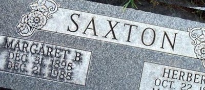 Margaret Bullock Saxton Margaret Bullock Saxton