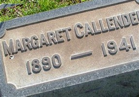 Margaret Callender