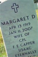 Margaret D Capper Margaret D Capper