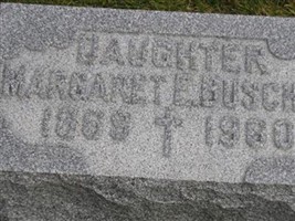 Margaret E Buscher Margaret E Buscher