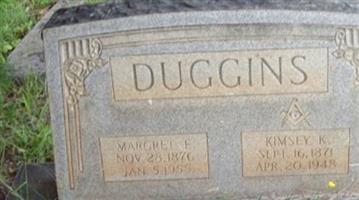 Margaret E Duggins