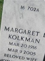 Margaret E Kolkman Margaret E Kolkman