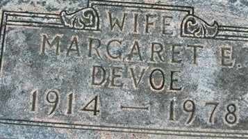 Margaret E. Miller DeVoe Margaret E. Miller DeVoe