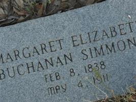 Margaret Elizabeth Buchanan Simmons