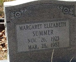 Margaret Elizabeth Summer