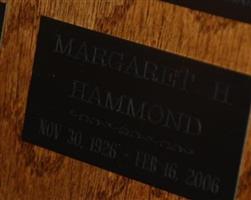 Margaret Evelyn Helms Hammond