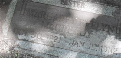 Margaret Evelyn McCready Margaret Evelyn McCready