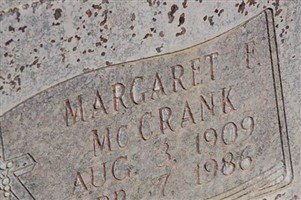 Margaret Frances McCrank Bernal Margaret Frances McCrank Bernal