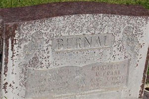 Margaret Frances McCrank Bernal Margaret Frances McCrank Bernal