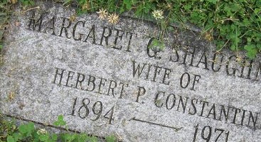 Margaret G. Shaughnessy Constantine Margaret G. Shaughnessy Constantine