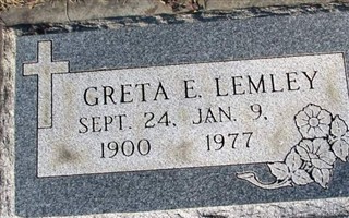 Margaret E. "Greta" Brogan Lemley Margaret E. "Greta" Brogan Lemley