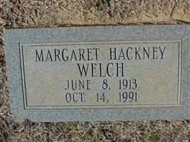 Margaret Hackney Welch
