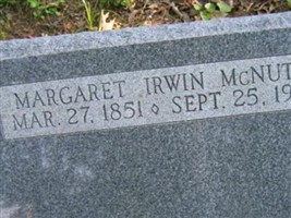 Margaret Irwin McNutt