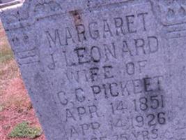 Margaret J. Leonard Pickett