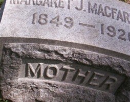 Margaret J MacFarlane Margaret J MacFarlane