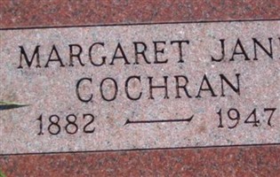 Margaret Jane McGinty Cochran