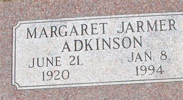 Margaret Jarmer Adkinson Margaret Jarmer Adkinson