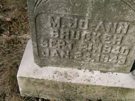 Margaret JoAnn Brucker Margaret JoAnn Brucker