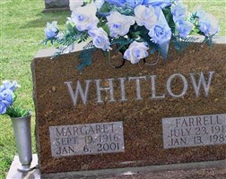 Margaret K. Tate Whitlow Margaret K. Tate Whitlow
