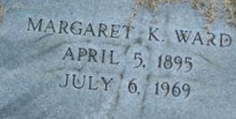 Margaret K Ward