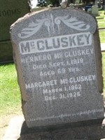 Margaret "Katie" McCluskey Margaret "Katie" McCluskey