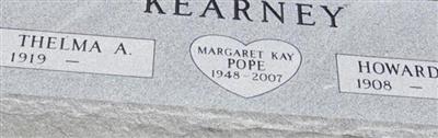 Margaret Kay Kearney Pope