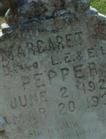 Margaret L Pepper