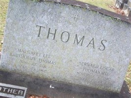 Margaret Lee Bartholow Thomas Margaret Lee Bartholow Thomas