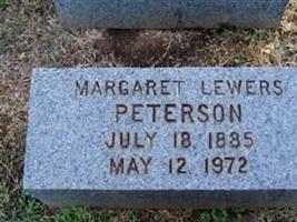 Margaret Lewers Peterson