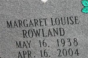 Margaret Louise Rowland