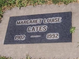 Margaret Louise Unknown Gates