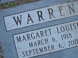 Margaret Louise Warren Margaret Louise Warren