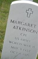 Margaret M Atkinson