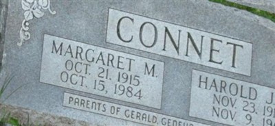 Margaret M Connet Margaret M Connet