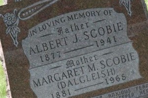 Margaret M. Dalgleish Scobie Margaret M. Dalgleish Scobie
