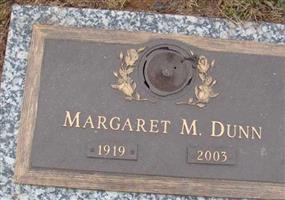 Margaret M Dunn