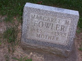 Margaret M Fowler Margaret M Fowler