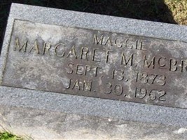 Margaret M "Maggie" McBride Margaret M "Maggie" McBride