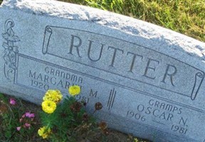 Margaret M. Rutter Margaret M. Rutter