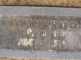 Margaret "Maggie" Etta Mae Barger Rader Margaret "Maggie" Etta Mae Barger Rader