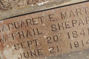 Margaret E. Martin Mcphail Shepard Margaret E. Martin Mcphail Shepard