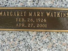 Margaret Mary Watkins