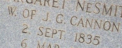 Margaret Nesmith Cannon