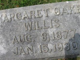 Margaret Oakes Willis Margaret Oakes Willis